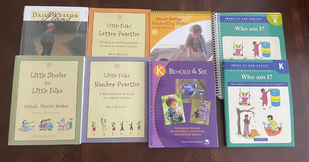 Unboxing Catholic Heritage Curricula’s Kindergarten Curriculum - Core Kit