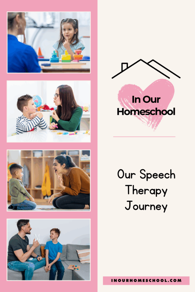 Our Speech Therapy Journey pin
